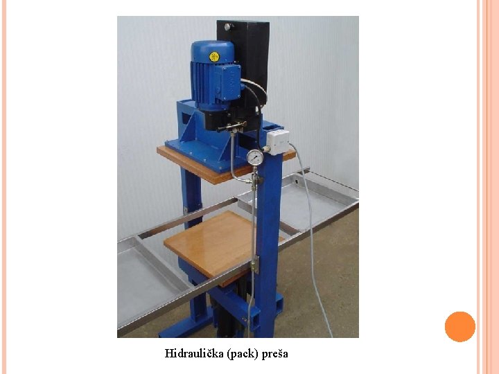 Hidraulička (pack) preša Hidraulička (pack) preša