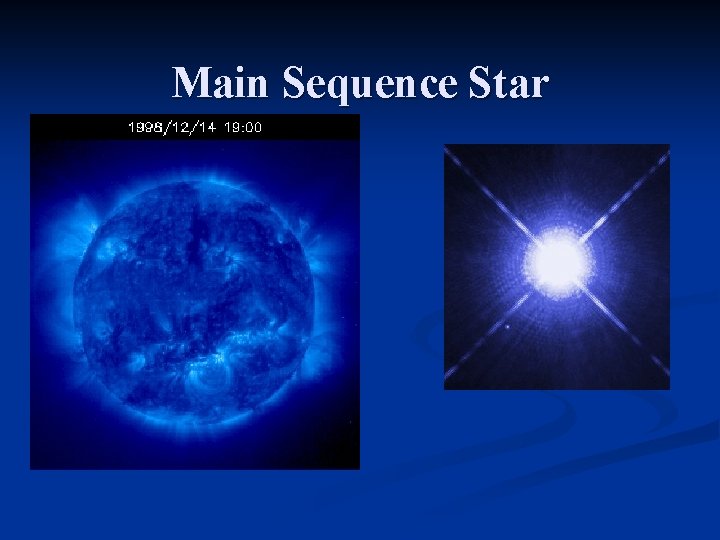 Main Sequence Star 