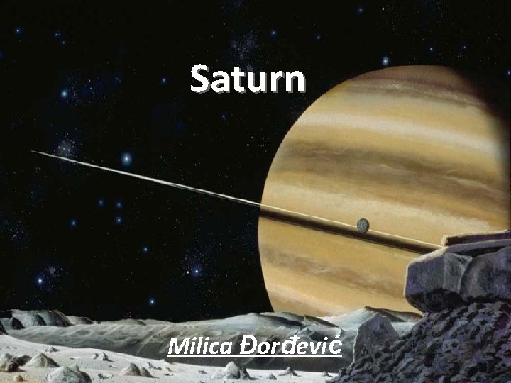 Saturn Milica Đorđević 