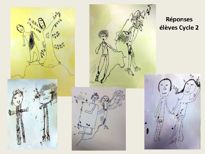 Réponses élèves Cycle 2 