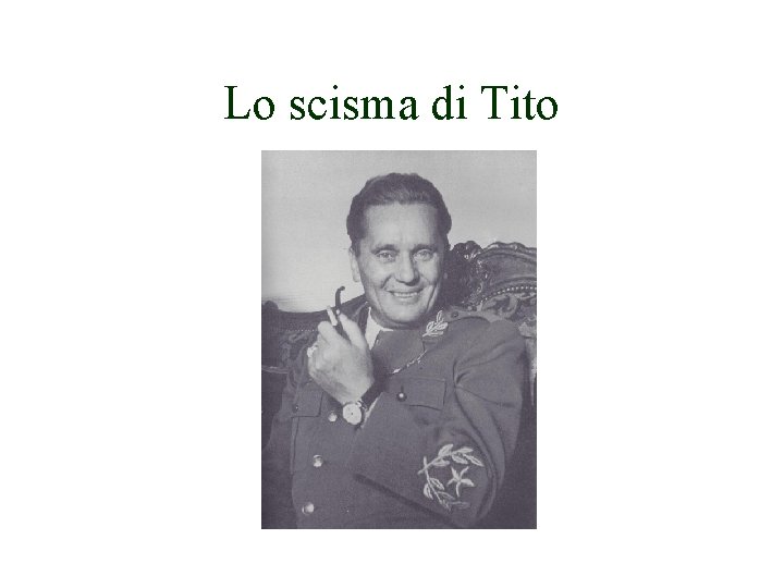 Lo scisma di Tito 