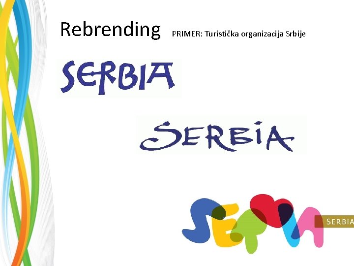 Rebrending PRIMER: Turistička organizacija Srbije 