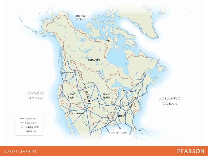 MAP 1. 2 Native North American Culture Areas and Trade Networks, ca. 1400 CE