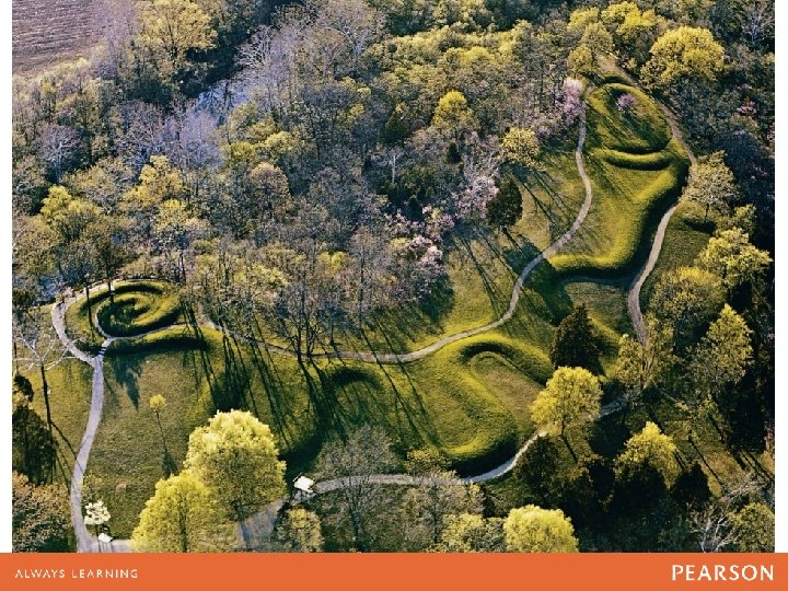 The Great Serpent Mound in southern Ohio 
