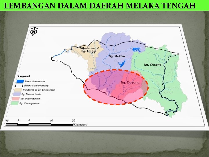 LEMBANGAN DALAM DAERAH MELAKA TENGAH 