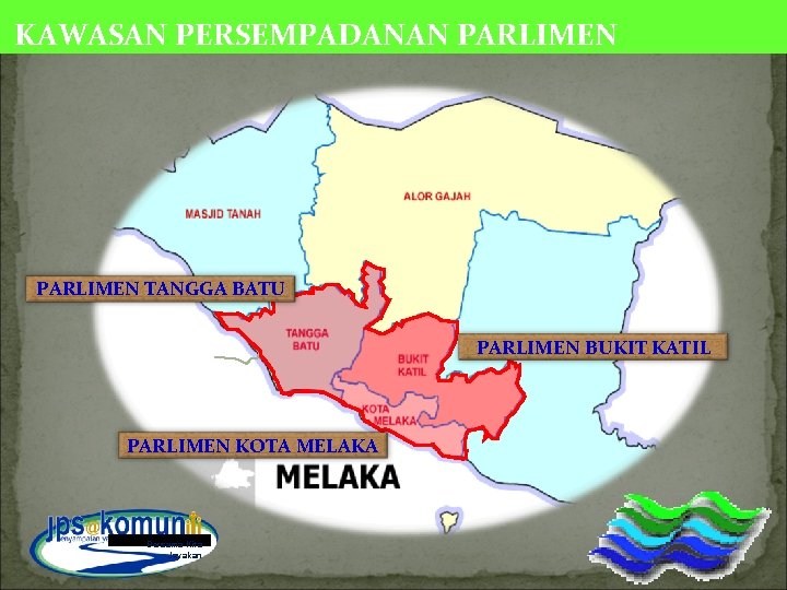 KAWASAN PERSEMPADANAN PARLIMEN TANGGA BATU PARLIMEN BUKIT KATIL PARLIMEN KOTA MELAKA Bersama Kita Jayakan