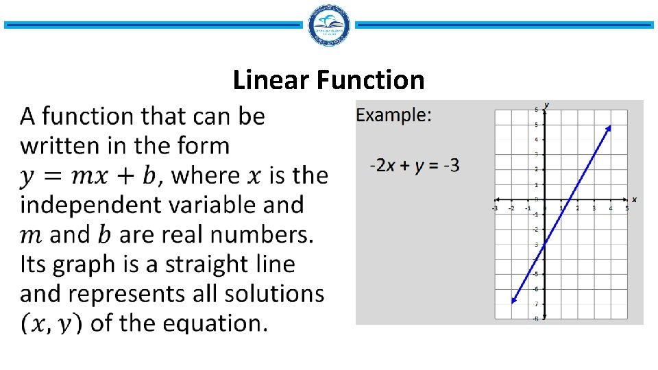 Linear Function • 
