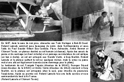 En 1947, dans la cave de son père, charcutier aux Trois Horloges à Bab-El-Oued,