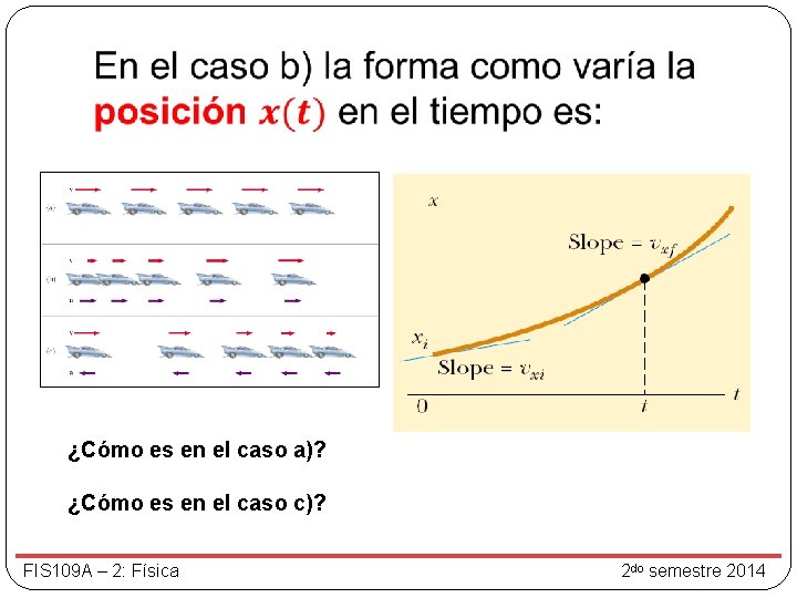  ¿Cómo es en el caso a)? ¿Cómo es en el caso c)? FIS