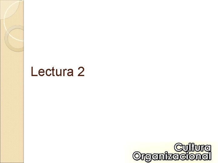 Lectura 2 