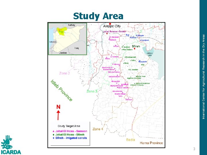 International Center for Agricultural Research in the Dry Areas Study Area 3 