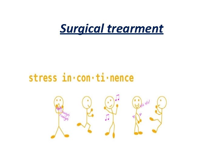 Surgical trearment 