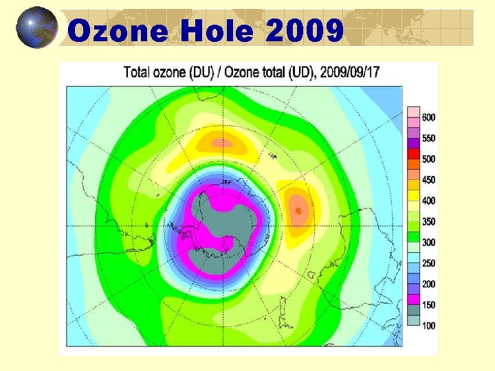 Ozone Hole 2009 