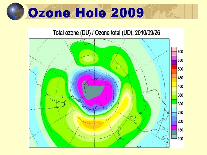 Ozone Hole 2009 