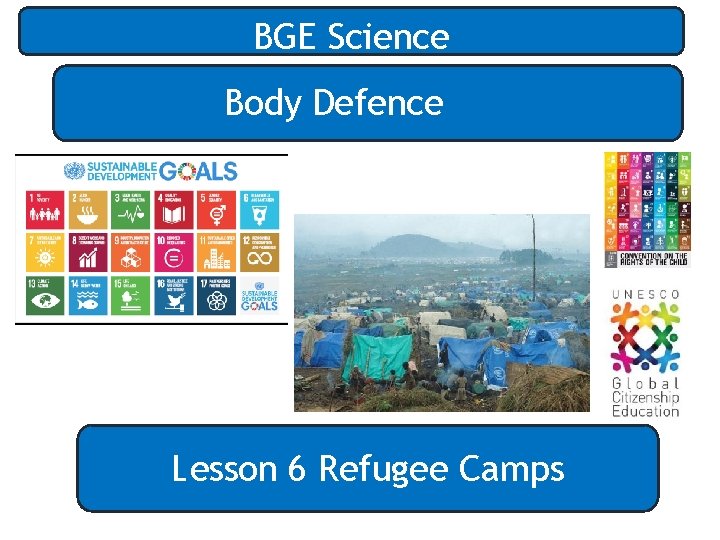 BGE Science Body Defence Lesson 6 Refugee Camps 