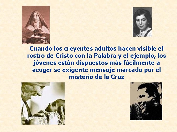 SEMANA DE ORACIN POR LAS VOCACIONES LLAMADOS A