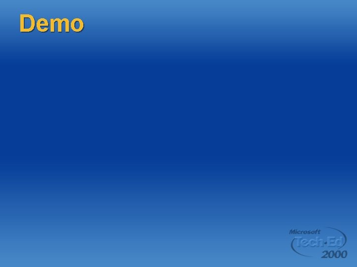 Demo Demo