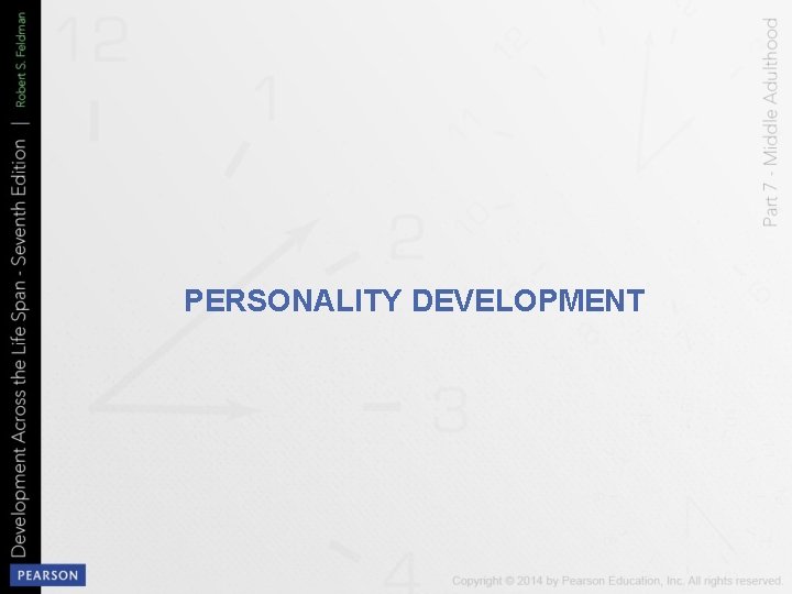 PERSONALITY DEVELOPMENT 