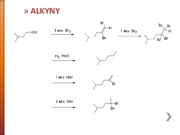 » ALKYNY 