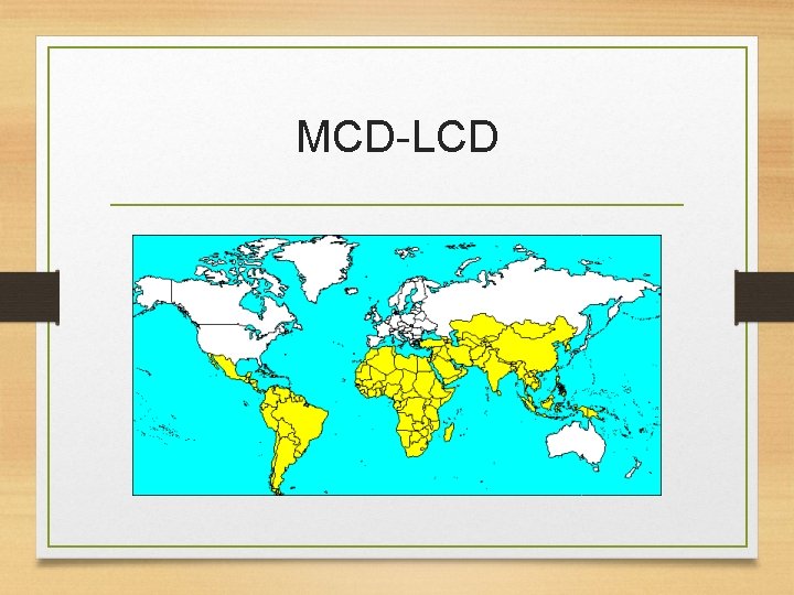 MCD-LCD 