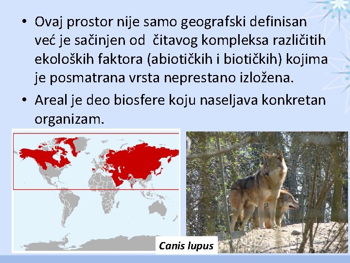  • Ovaj prostor nije samo geografski definisan već je sačinjen od čitavog kompleksa