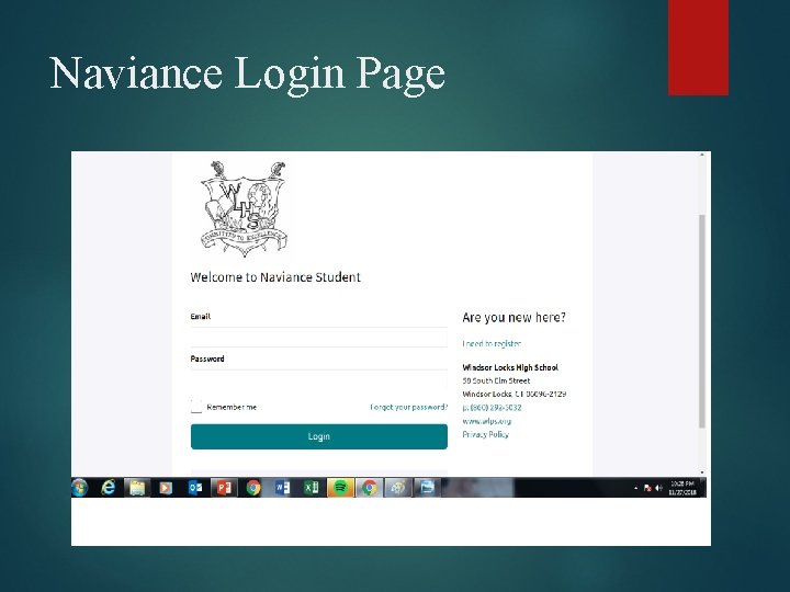 Naviance Login Page 