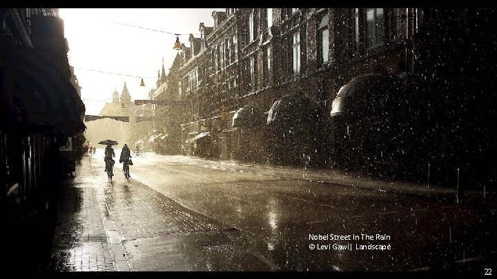 Nobel Street In The Rain © Levi Gawi| Landscape 22 