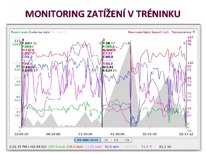 MONITORING ZATÍŽENÍ V TRÉNINKU 