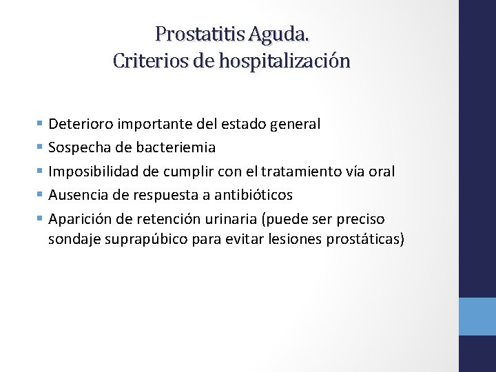 Halott víz prosztatitis prostatitis amely tablettákat iszik