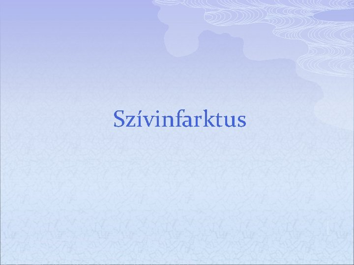 Szívinfarktus 