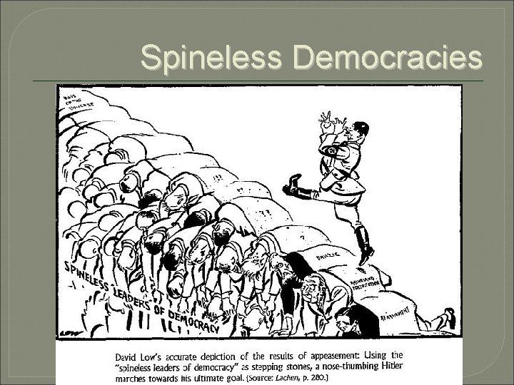 Spineless Democracies 