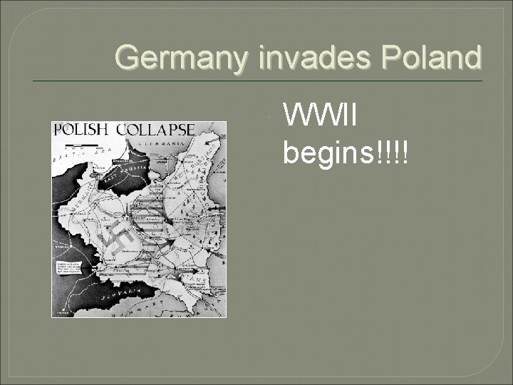 Germany invades Poland WWII begins!!!! 