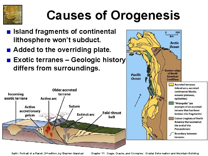 Causes of Orogenesis < Island fragments of continental lithosphere won’t subduct. < Added to Causes of Orogenesis < Island fragments of continental lithosphere won’t subduct. < Added to