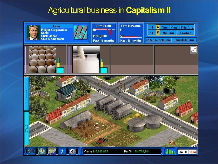 Agricultural business in Capitalism II 