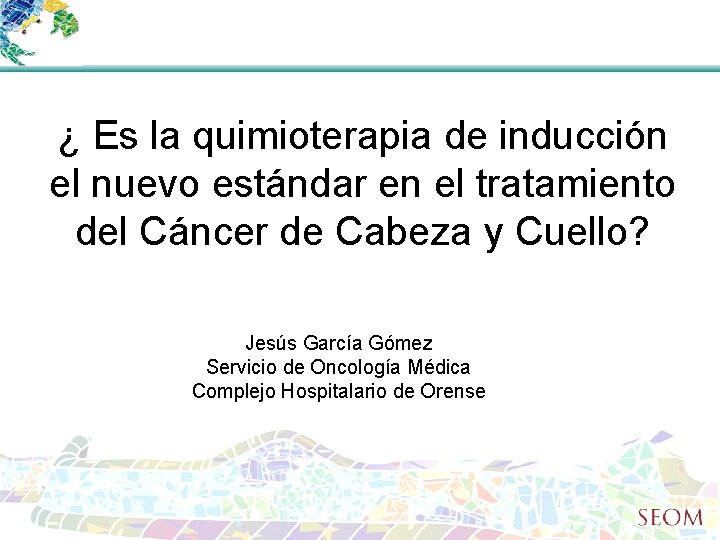 ¿ Es la quimioterapia de inducción el nuevo estándar en el tratamiento del Cáncer