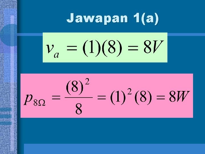 Jawapan 1(a) 