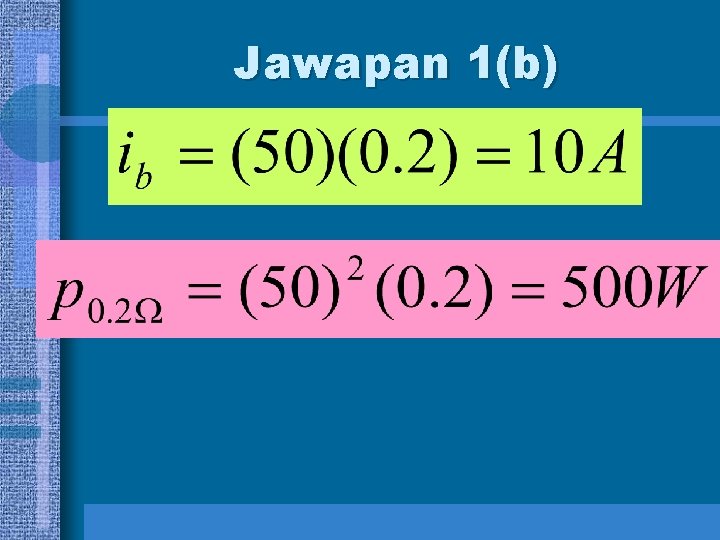 Jawapan 1(b) 