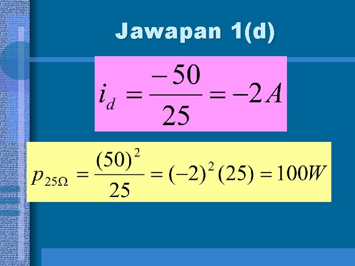 Jawapan 1(d) 