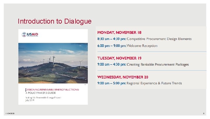 Introduction to Dialogue 11/24/2020 5 