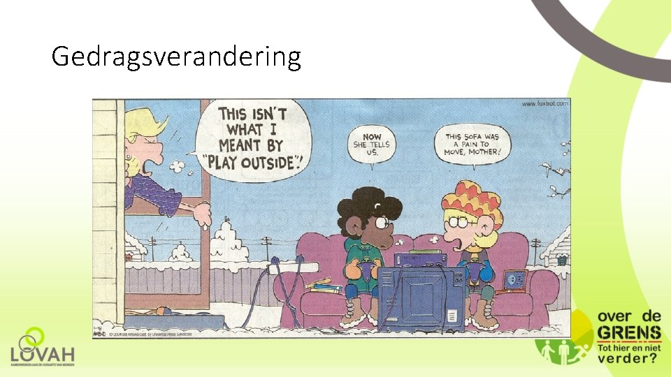 Gedragsverandering 