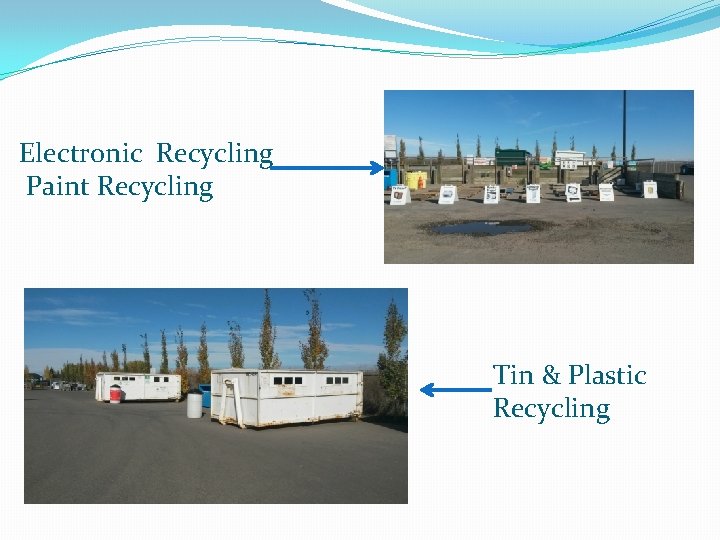 Electronic Recycling Paint Recycling Tin & Plastic Recycling 