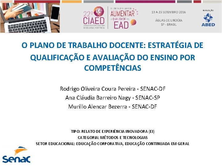 O PLANO DE TRABALHO DOCENTE: ESTRATÉGIA DE QUALIFICAÇÃO E AVALIAÇÃO DO ENSINO POR COMPETÊNCIAS