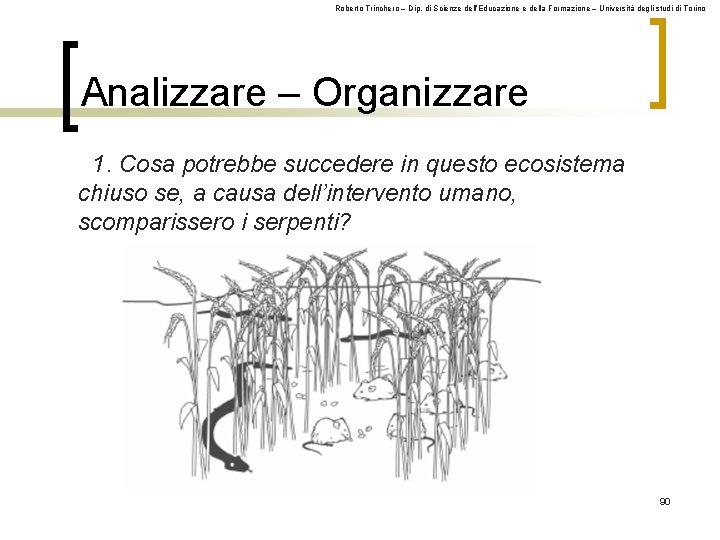 Roberto Trinchero – Dip. di Scienze dell’Educazione e della Formazione – Università degli studi