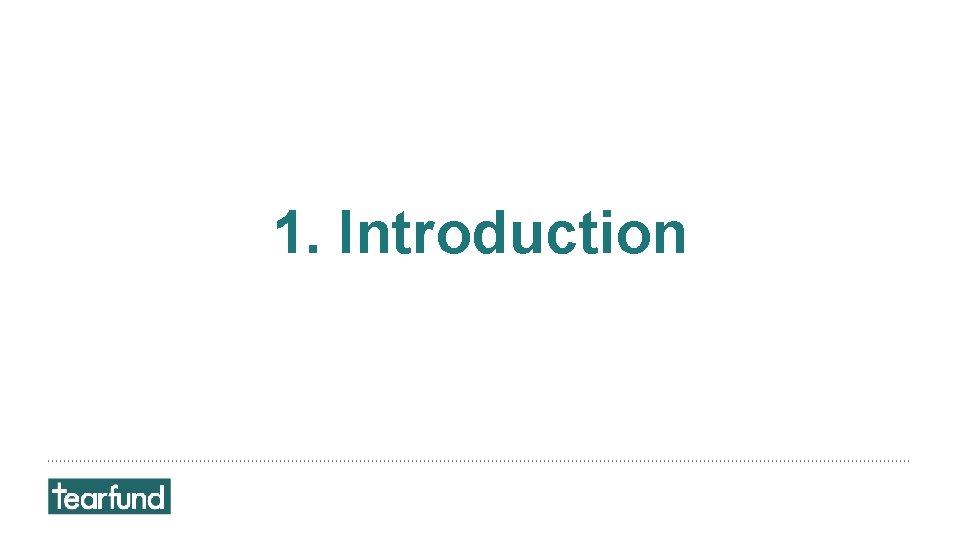 1. Introduction 1. Introduction