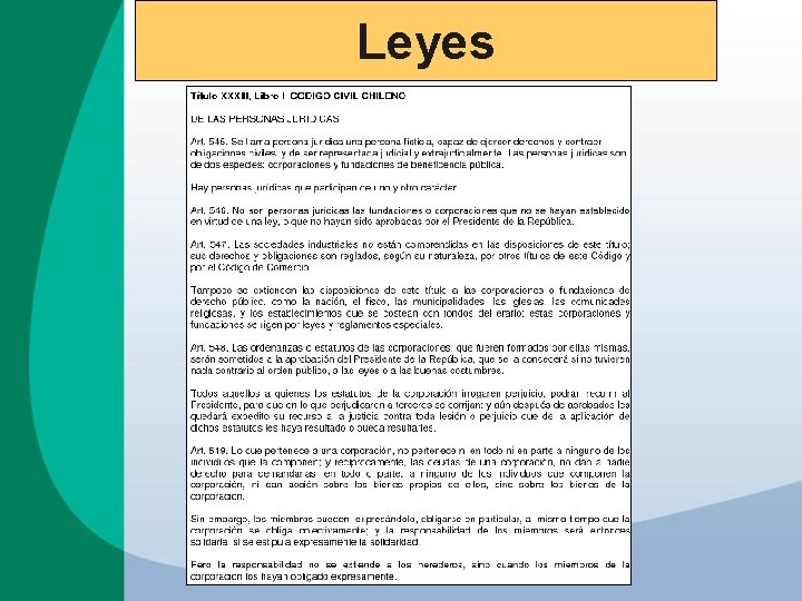Leyes 