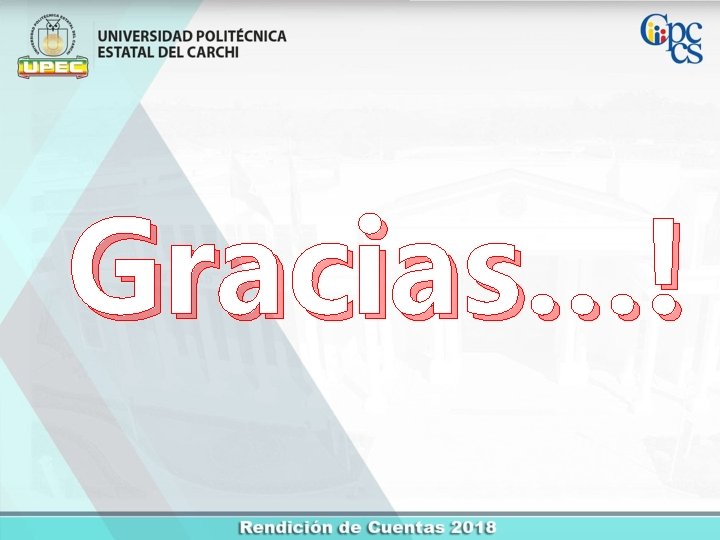 Gracias…! 