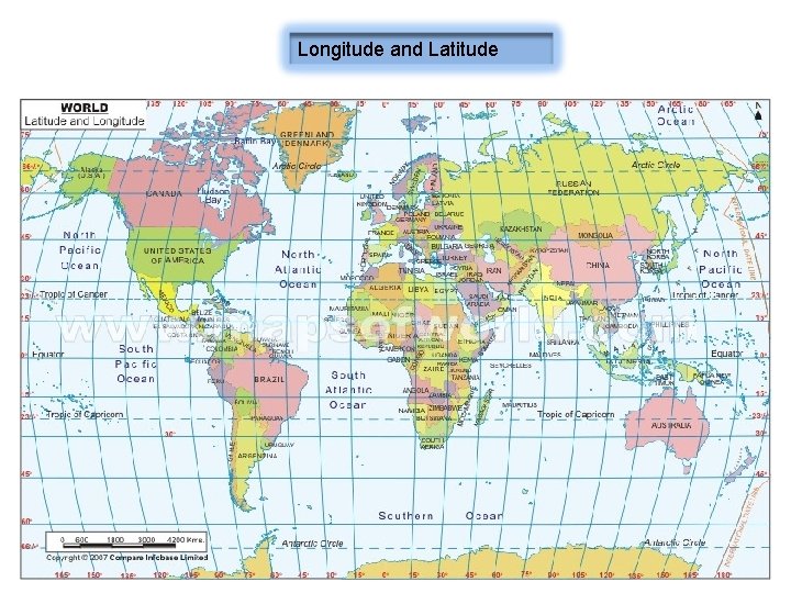 Longitude and Latitude 