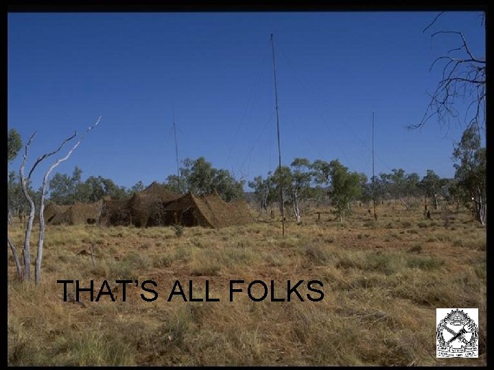THAT’S ALL FOLKS 