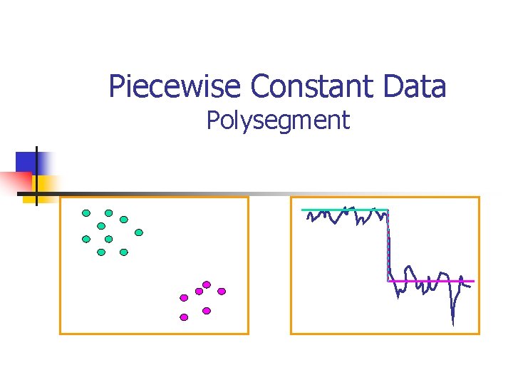 Piecewise Constant Data Polysegment 