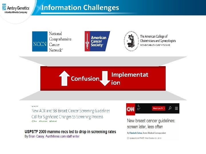Information Challenges Confusion Implementat ion Information Challenges Confusion Implementat ion